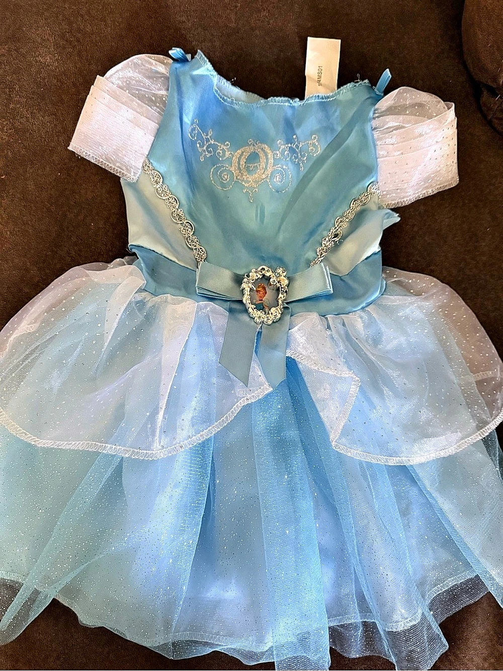 Disney Princess Cinderella Costume Dress in Blue & White